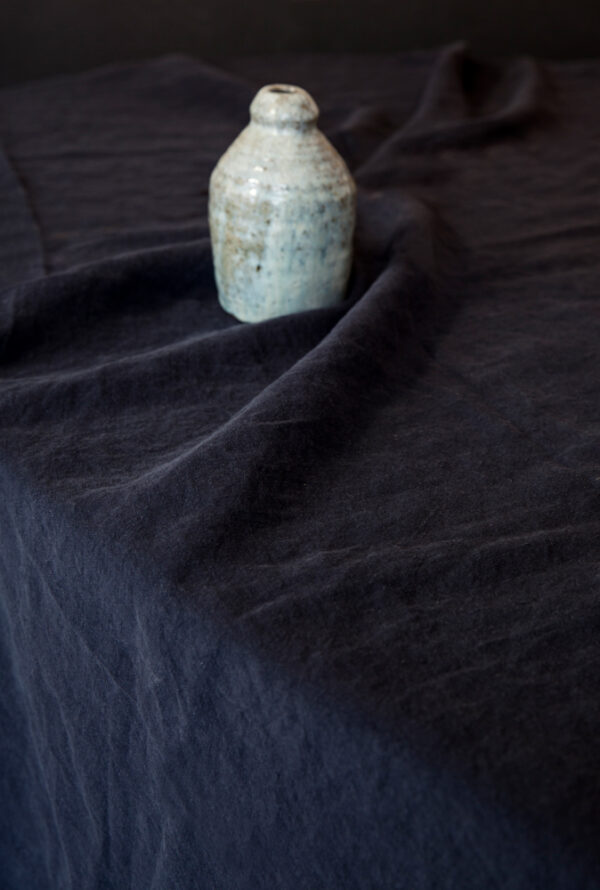CAPRICE – Naturel – Washed Linen Tablecloth – 170x170cm