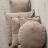 SALSA - Saw Palmetto – Earth Colors Cushions – Ø63cm (Cushioning included)