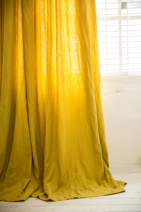 RIDO - Naturel – Washed Linen Curtain – 180x250cm