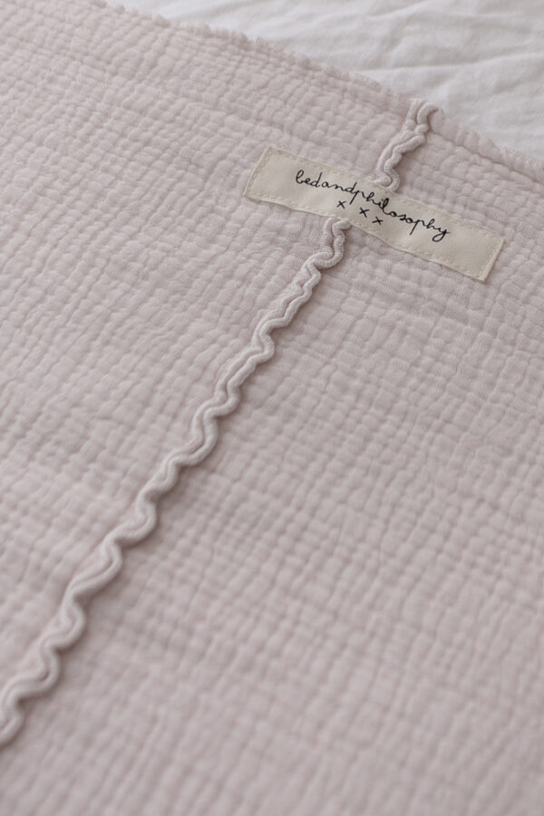 TUTU – Terre Brûlée – Cotton Gauze Bedspread / Plaid – 100x260cm