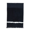 BAGNI large size – Noir – Tie And Dye Towel – 100x150cm