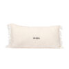 BELLA - Craie – Amerindian cushion – 30x60cm (Cushioning Included)