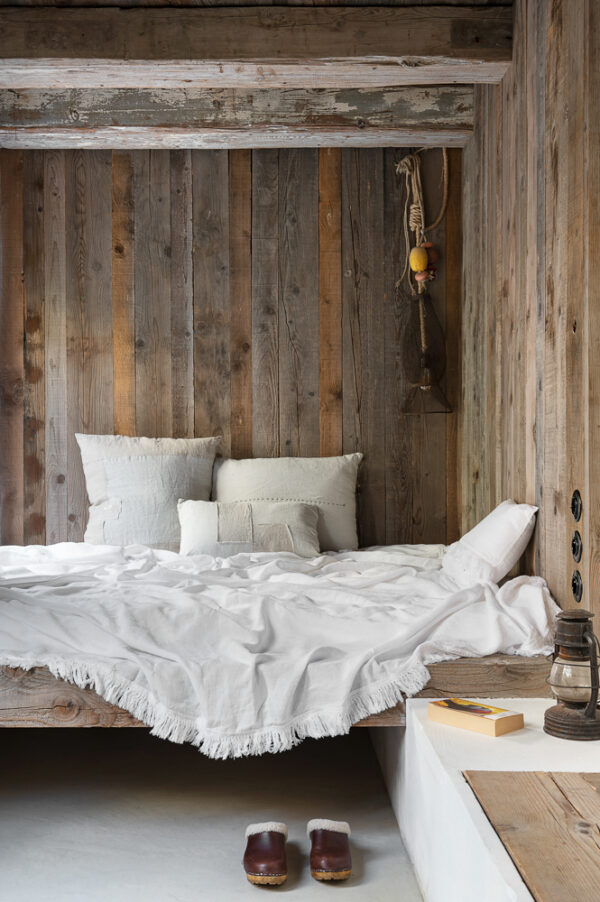 GANG – Naturel – Fringed Bed Cover – 250x250cm