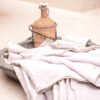 BLONDIE – Lilas – Handmade tablecloth – 170x170cm