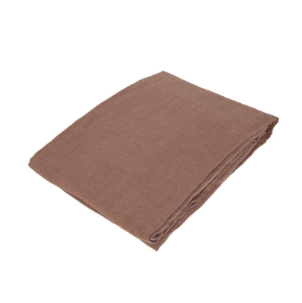CHAMBERS - Betterave – Earth Colors Fitted Sheet – 140x200cm
