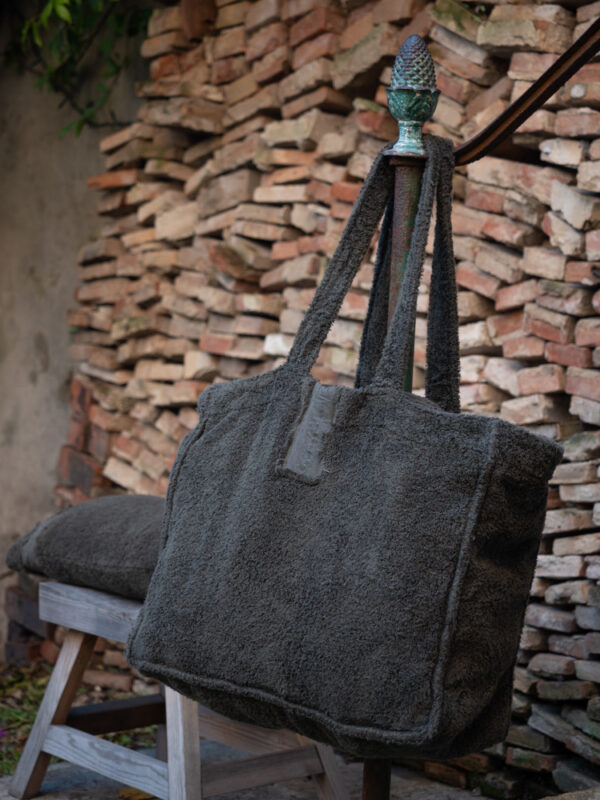 ELLIOT - Kaki – Terry Cotton Bag – 45x36x16cm