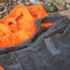ELLIOT - Orange – Terry Cotton Bag – 45x36x16cm