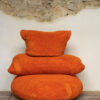 EVAN - Orange – Terry Cotton Travel Pouch – 25x38cm
