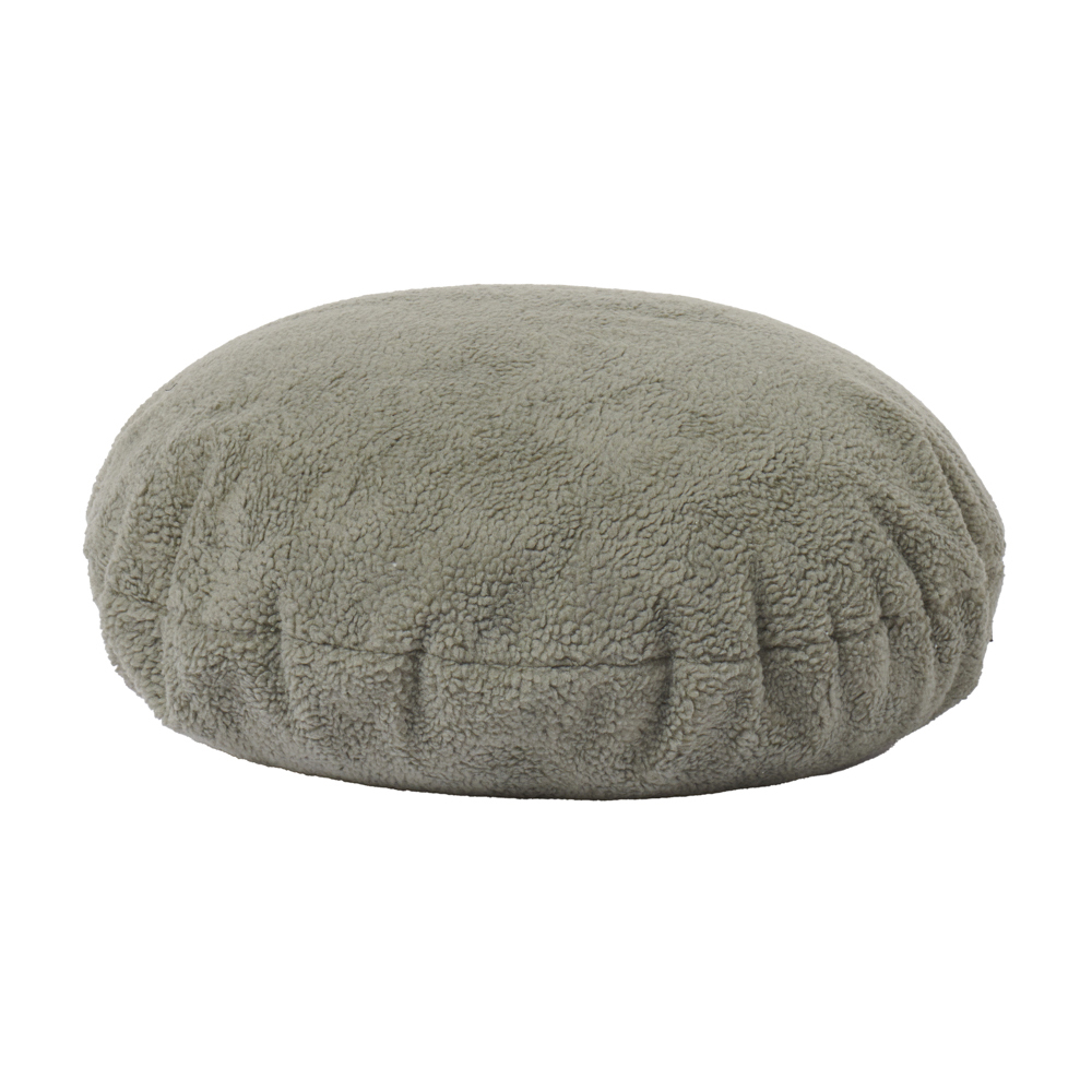 NEON - Sauge - Coussin Moumoute - ∅63cm (Garniture Incluse) 1 NEON - Sauge - Coussin Moumoute - ∅63cm (Garniture Incluse)