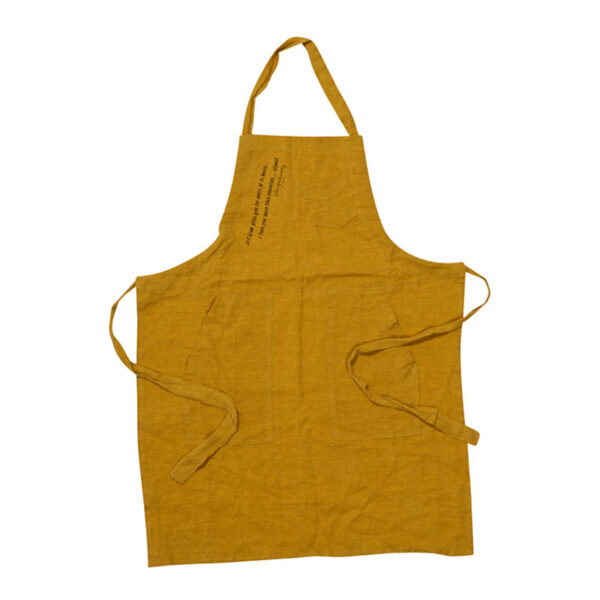 RISOTTO KID - Curry – Silkscreen Apron – 66cm