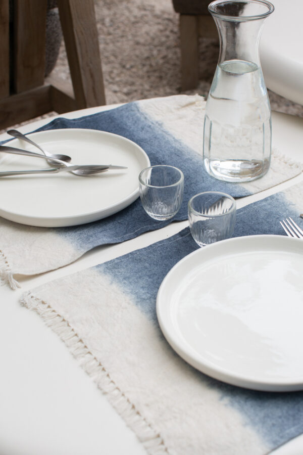 ROMY – Deep Blue – Sets de Table Deep Dye – 45x35cm