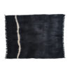 TABATHA – Noir - Tie And Dye Plaid - 150x180cm