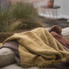 WARMY UP – Blush – Washed Linen Plaid – 150x180cm