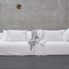 FAMILY – LINEN – Butternut – SLOW – 4 Seater Sofa