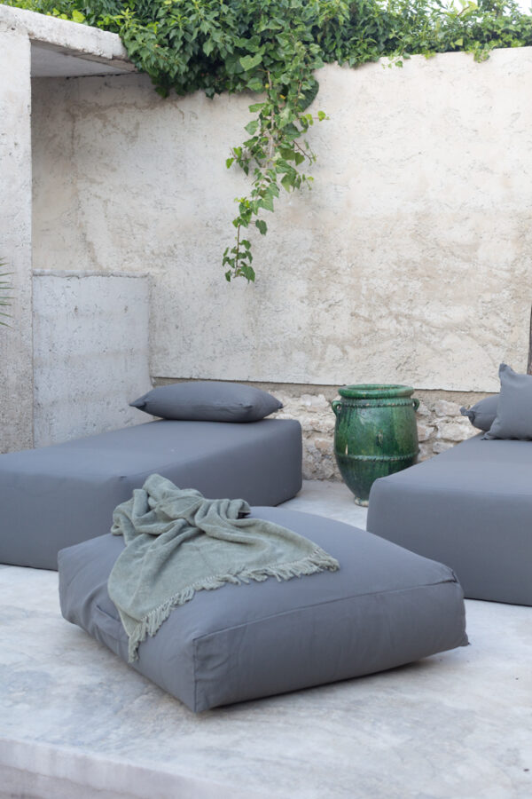 DAYBED – Gris Chiné – SLOW OUTDOOR – Outdoor Daybed