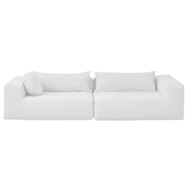 Canapé d'extérieur : OUTDOOR FAMILY coloris Blanc