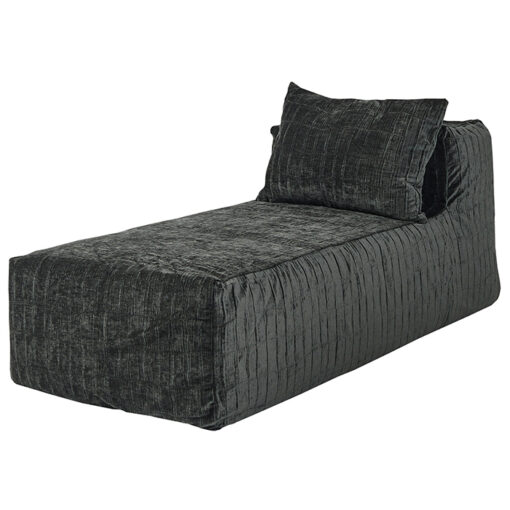 SLOW CHILL VELOURS FROISSE ANTHRACITE