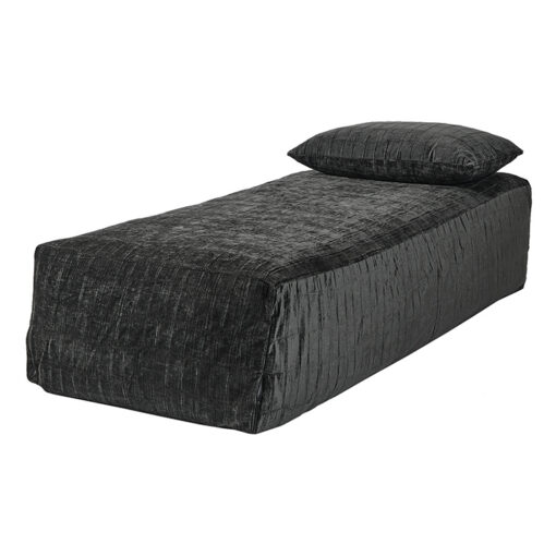 SLOW DAYBED VELOURS FROISSE ANTHRACITE 1