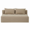 GEEK – LINEN – Naturel – SLOW – 3 Seater Sofa