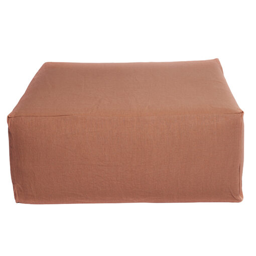 SLOW POUF COGNAC