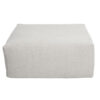 COVER POUF - LINEN - Craie - SLOW