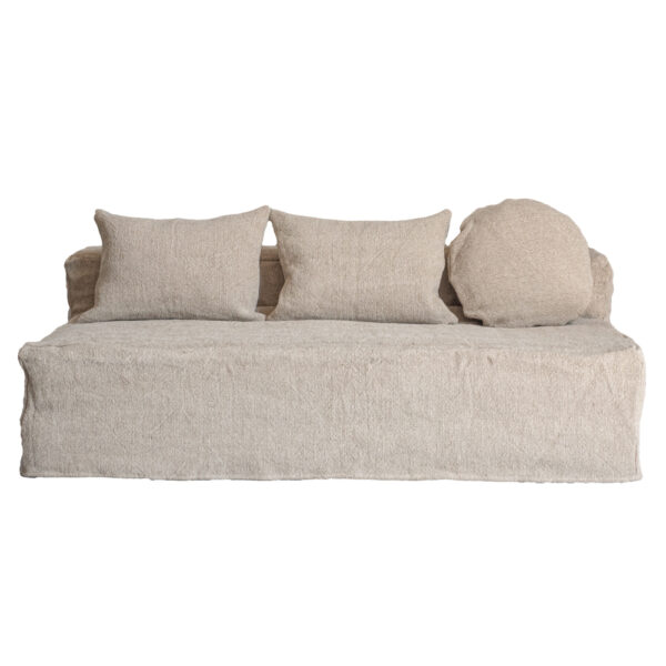 Pull-out Sofa - URBAN CONVERTIBLE - Linen GROSSE TRAME