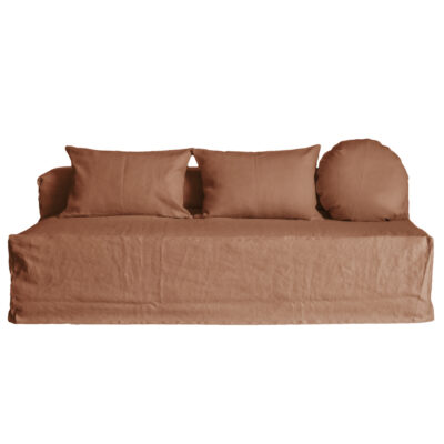 CONVERTIBLE – LIN – Cognac – Canapé