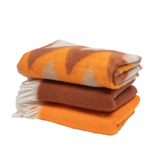 COUCHETTE Zigzag COUFFIN Brique Mandarine 1