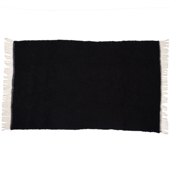 COUFFIN - Noir - Wool Plaid - 133x230cm