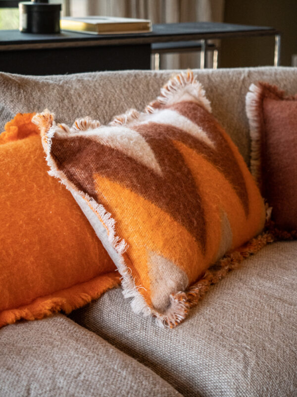 COUPON - Mandarine - Wool Cushion - 40x60cm (Cushioning Included)