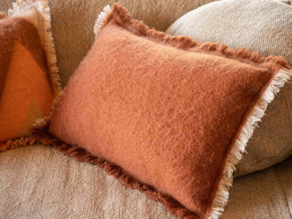 COUPON - Brique - Wool Cushion - 40x60cm (Cushioning Included)