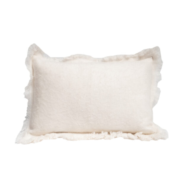 COUPON - Ecru - Wool Cushion - 40x60cm (Cushioning Included)