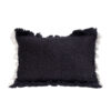 COUPON - Noir - Wool Cushion - 40x60cm (Cushioning Included)