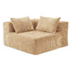 COIN – RIBCORD – Sand - SLOW – Corner Sofa