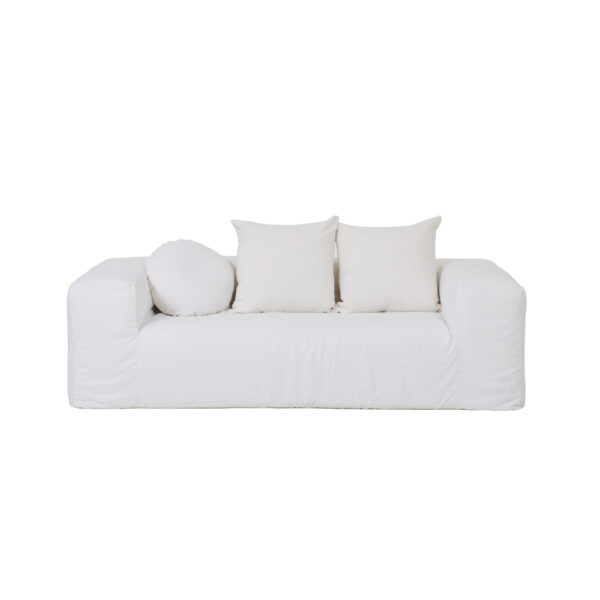 COOPL – LINEN – Blanc – URBAN – 3 Seater Sofa
