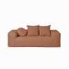 COOPL – LINEN – Cognac – URBAN – 3 Seater Sofa