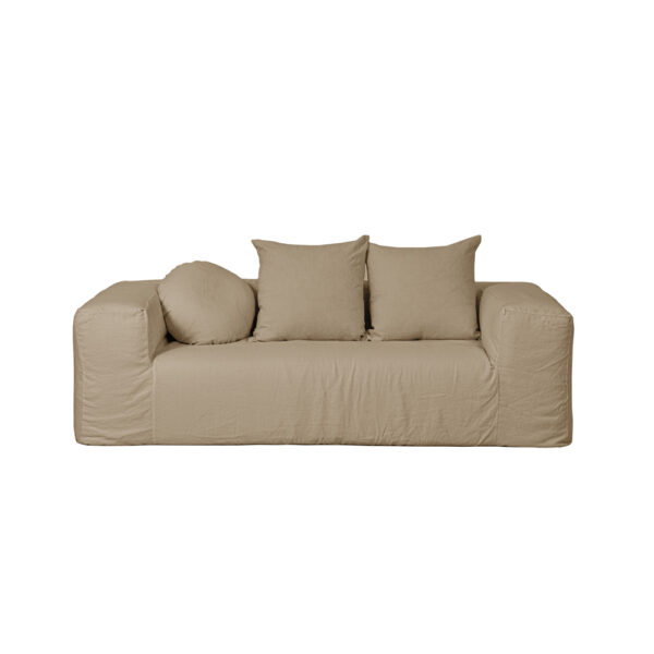 COOPL – LINEN – Naturel – URBAN – 3 Seater Sofa