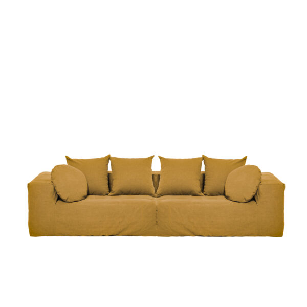 FAMILY – LINEN – Butternut – URBAN – 4 Seater Sofa