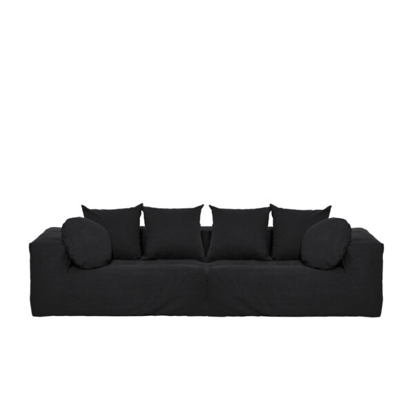 FAMILY – LINEN – Nuit – URBAN – 4 Seater Sofa