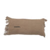 BEIJA - Moka – Amerindian cushion – 30x60cm (Cushioning Included)