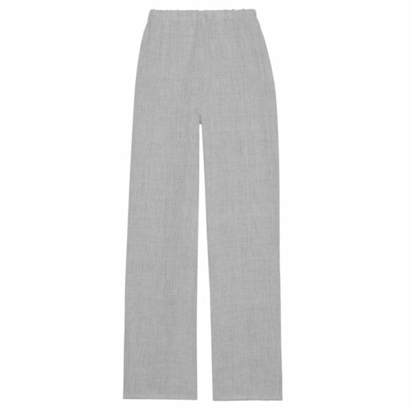 GASTON – Gris Souris - Changing Long Linen Pants