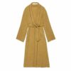 GUSTAV – Butternut - Kimono Long Lin changeant - taille unique