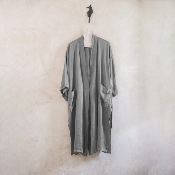 OSKAR – Grey - Viscose Kimono