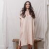 ROSE 1 – Terre Brûlée – Long Cotton Gauze Dress