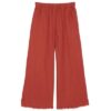 TESS - Terre Brûlée – Pantalon Large Gaze de Coton 17 TESS TERRE BRULEE