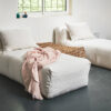 TUTU – Cloud Pink– Cotton Gauze Bedspread / Plaid – 100x260cm