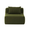 SOLO – Olive – SLOW OUTDOOR – Outdoor sofa
