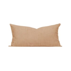 Coussin de canapé en velours côtelé SAND