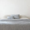 GALET – Bleu Nil – Double Linen Gauze Cushion – 40x60cm (Cushioning Included)