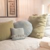 Housse de coussin en lin 55 x 110, modèle LOVERS coloris Jungle